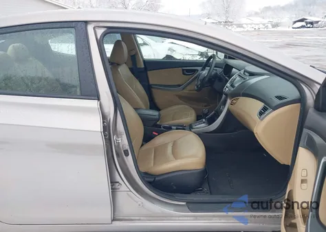 2013 Hyundai Elantra Limited from USA, damaged, VIN 5NPDH4AE0DH234708